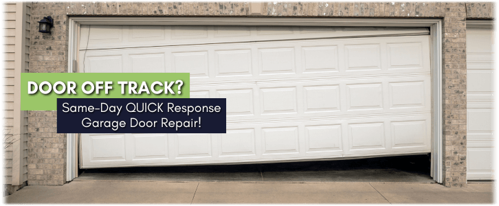 Garage Door Off Track In Location